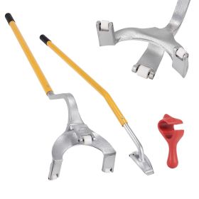 Tire Mount Demount Tool, 22.5-24.5 inch Manual Steel Tire Changer Mount Demount Removal Tool, with Extra bead holder, Tubeless Truck Bead Breaker